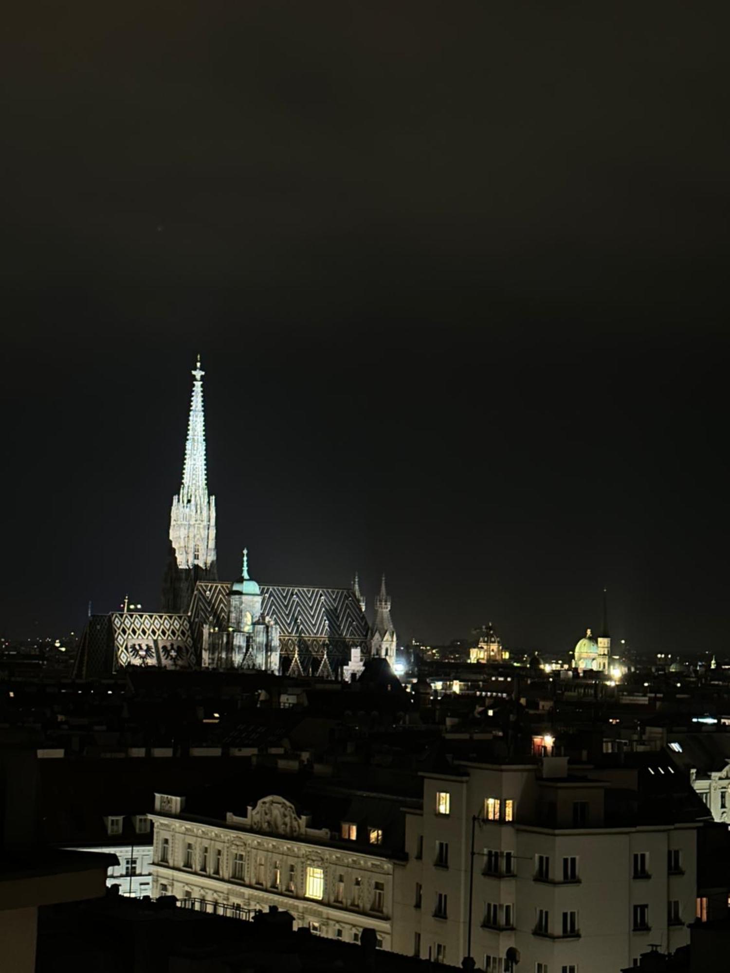 Center Apartment With 360° Rooftop Wenen Buitenkant foto